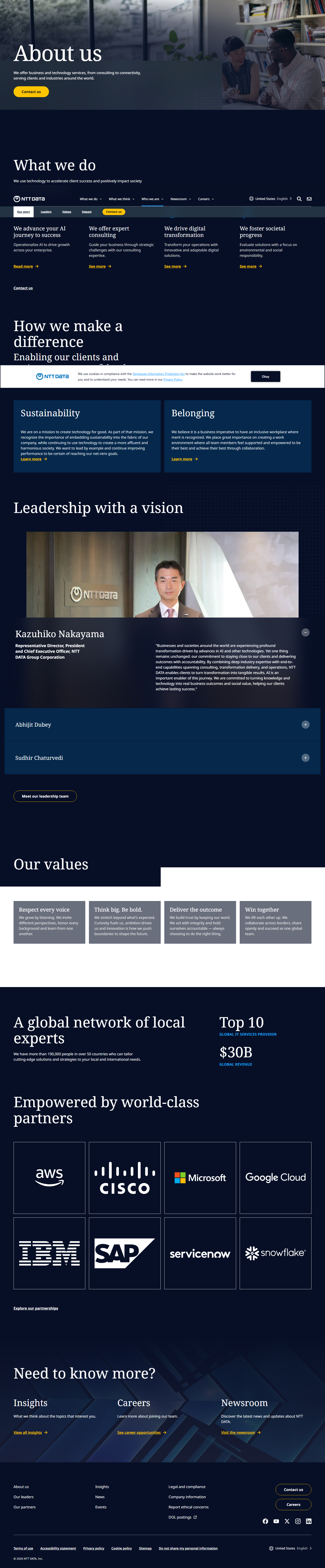 Homepage of Apisero